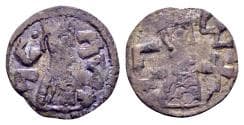 Kingdom Axum. Gersem, circa 580s. AR (Billon) “Argyros” (15 mm, 0.60 gram)