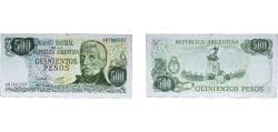 Argentina Federal Republic ND (1982) 500 Pesos (without "Ley" or "Decreto-Ley") Paper XF P 303 Bottero 2421 to 2434