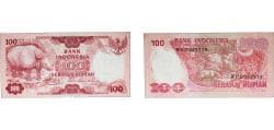 Indonesia Republic 1977 100 Rupiah Paper UNC P 116