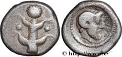 CYRENAICA - CYRENE Cyrène, Cyrénaïque c. 450 AC. (14,5mm, 3,28g, 9h)