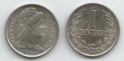 Colombia KM275a(U) 1 Centavo -1952