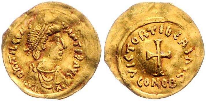 SB 472A Tiberius II Constantine