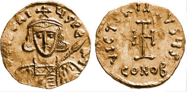 SB 1363 Tiberius III, 698-705 AD