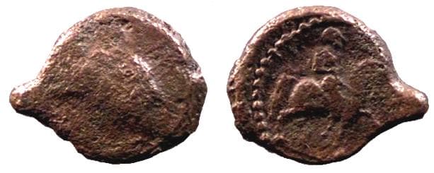 Scheers 304 Gallic Celts, Atrabates, AE16