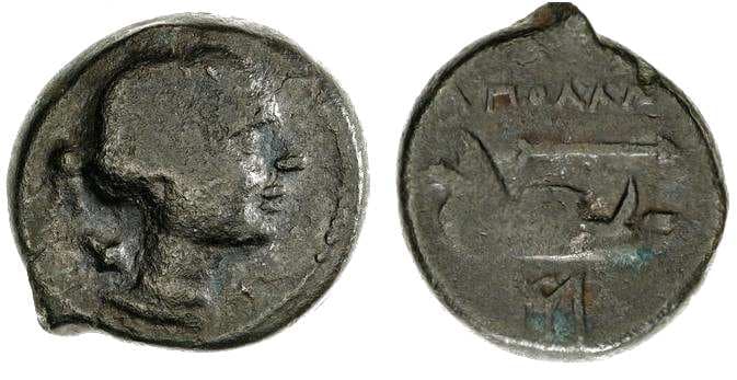 BMC 2 Apollonia, Aetolia, 15
