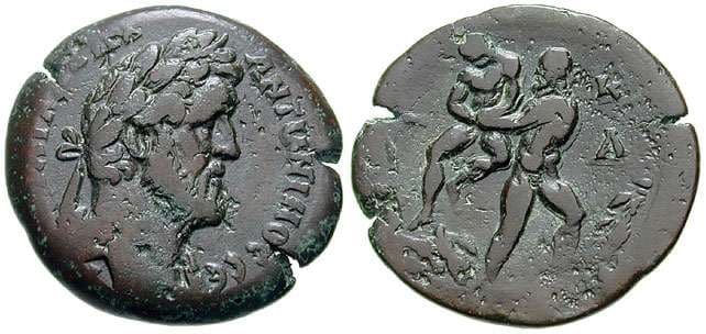 Alexandria Dattari 2603corr Antoninus Pius AE Drachm of Alexandria