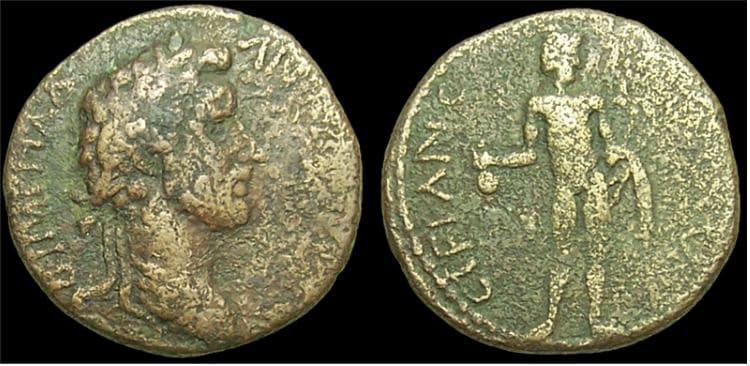 Amastris RecGen 65 Antoninus Pius, AE23 of Amastris, Paphlagonia