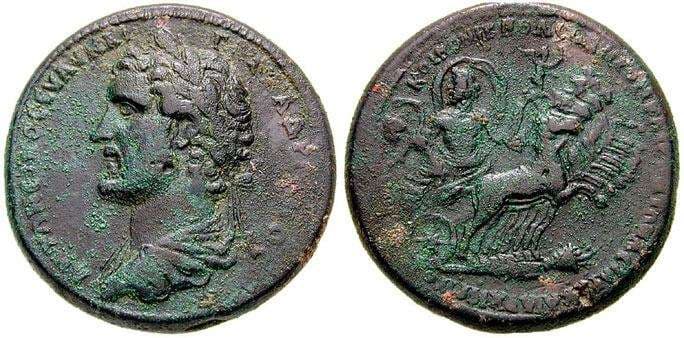 Ionian League BMC 1 Antoninus Pius AE 42mm of the Ionian League
