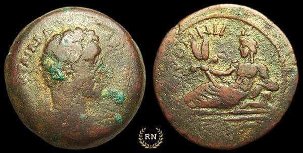 Alexandria Milne 1611 Antoninus Pius, AE Drachm, Alexandria, Year 2, 138-139 AD