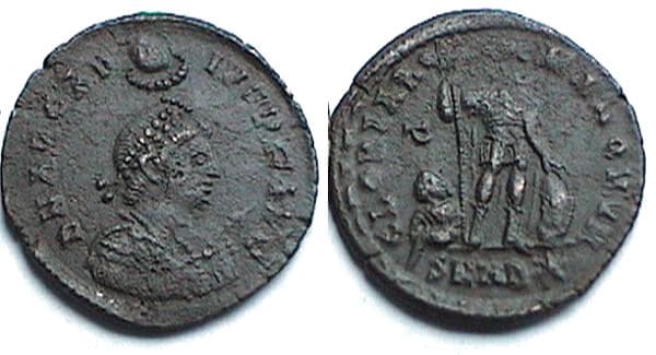 Heraclea RIC IX 22 Arcadius AE2