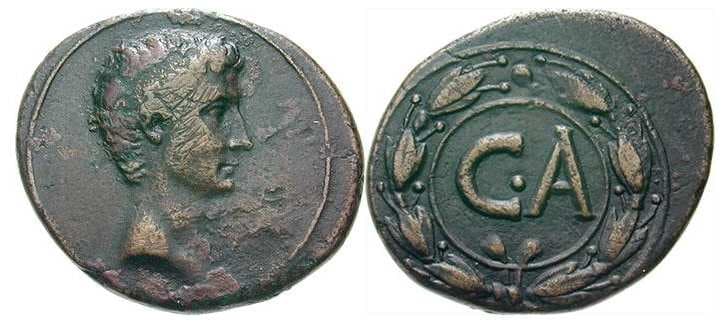 Antioch Syria RPC 4104 Augustus AE22 of an uncertain Syrian mint