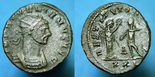 RIC 369, Δ Aurelian AE Antoninianus