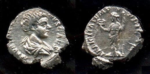 RIC 1 Caracalla, as Caesar, Denarius