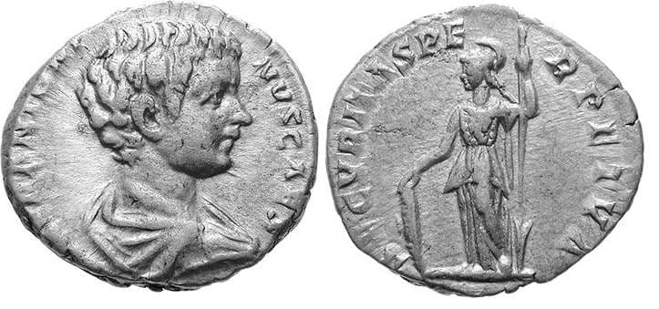 RIC 2 BMCRE 181 Caracalla, AR denarius, Rome