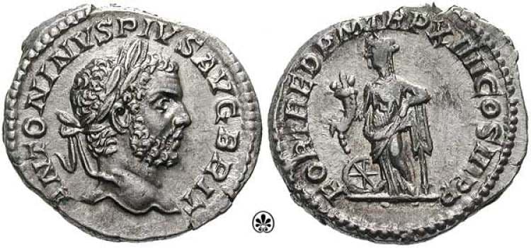 RIC 189 Sear 6802 Caracalla Denarius