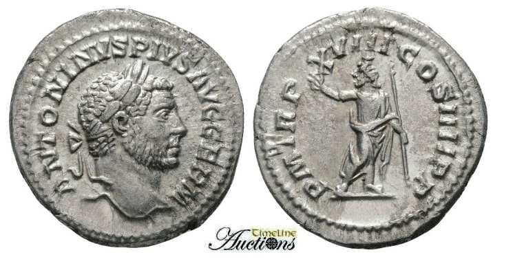 RIC 263f Caracalla, AR denarius