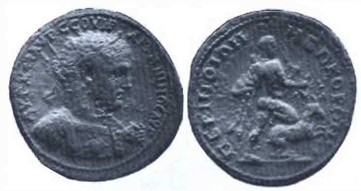 Perinthos Varbanov 262 Caracalla, AE43 of Perinthos, Thrace