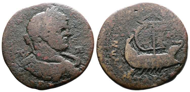 Tarsos SNG France 1508 Caracalla AE33 of Tarsos, Cilicia