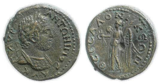 Thessalonica Varbanov 4410 Caracalla, AE 24 of Thessalonica, Macedonia