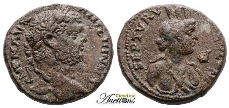 Tyre TLA 196423 Caracalla AE26 of Tyre, Phoenicia