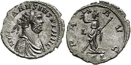 RIC 98, L Carausius AE Antoninianus