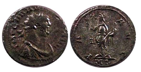 RIC 121, L Carausius, AE antoninianus