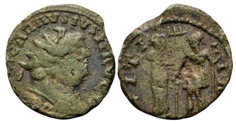 RN 13, 1080 Carausius AE antoninianus, uncertain mint