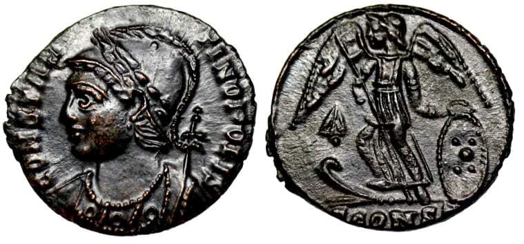 Arles RIC VII 393, S City commemorative