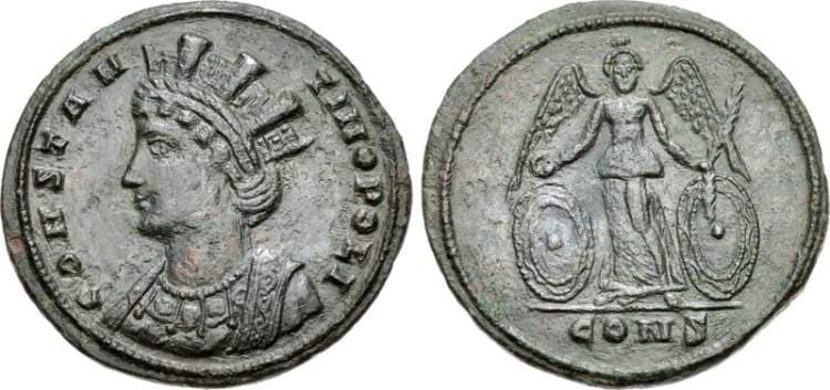 Constantinople CNG 271, 94 City commemorative AE AE strike from the die of a 1