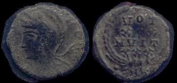 Heraclea RIC VIII 56 City Commemorative AE14