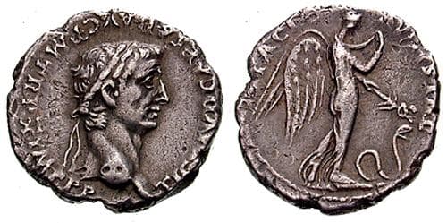 RIC 52 Claudius AR Denarius