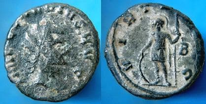 RIC 111 Claudius II AE antoninianus