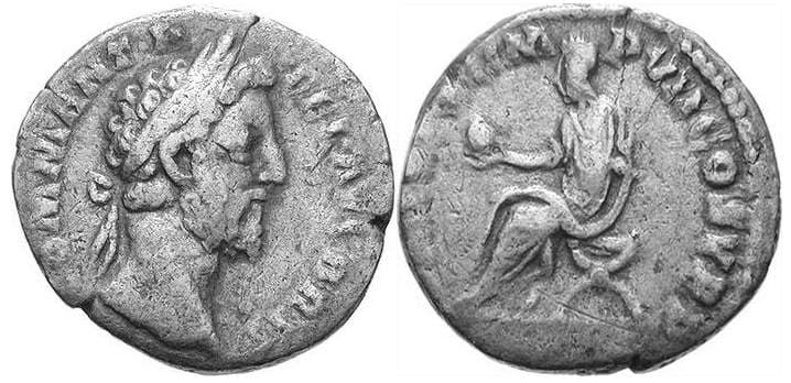 RIC 124 Sear 5677 Commodus Denarius