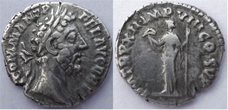 RIC 143 Commodus, AR Denarius