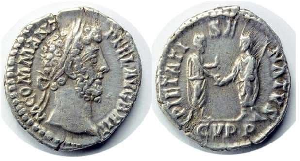 RIC 194 Sear 5667 Commodus Denarius