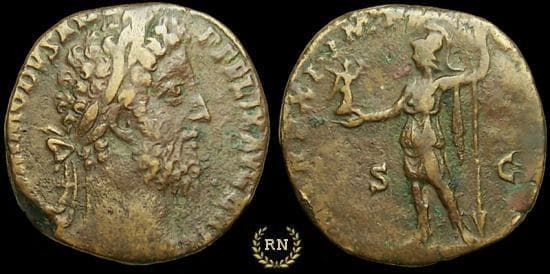 RIC 461 Commodus Sestertius