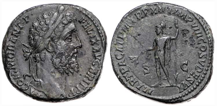 RIC 543 Commodus Sestertius