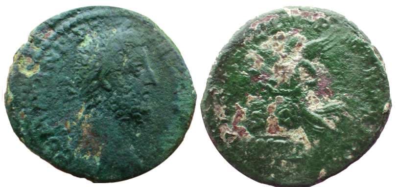 RIC 555 Commodus AE As