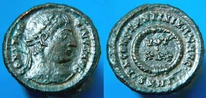 Heraclea RIC VII 82,G Constantine AE follis