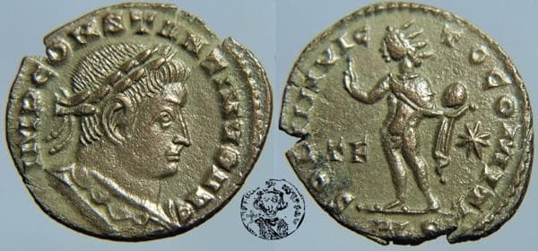 Lyons RIC VII 32 Constantine I, Lyons, AE follis