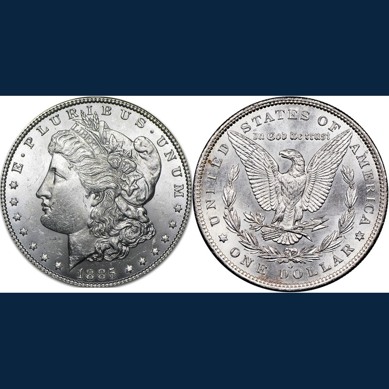モルガンシルバーダラー1893-S｜アメリカ最高の希少銀貨 裏面