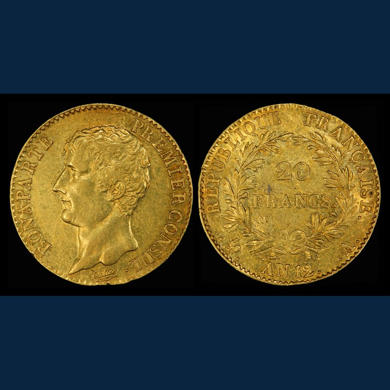 ナポレオン3世20フラン金貨：フランス帝国の栄光を映す歴史的名作 表面