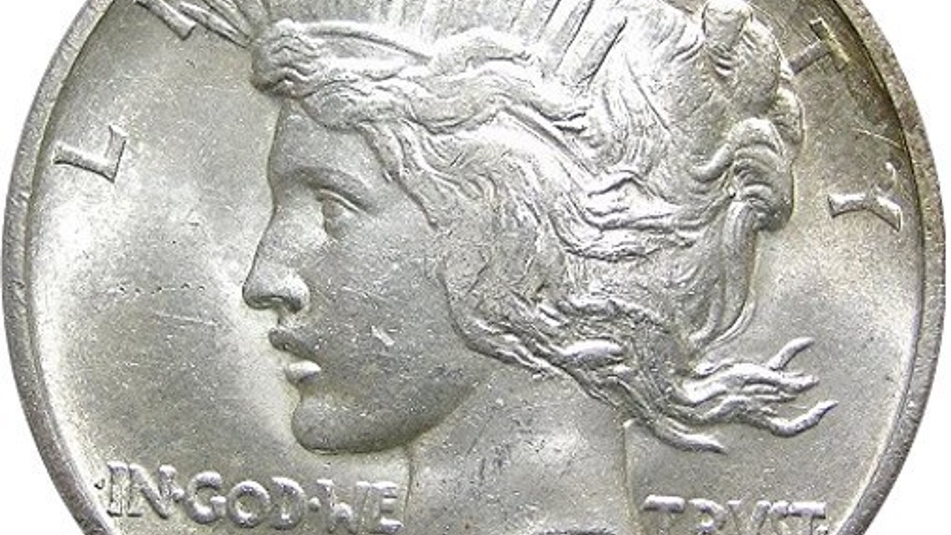 1921年アメリカピースダラーの歴史と価値