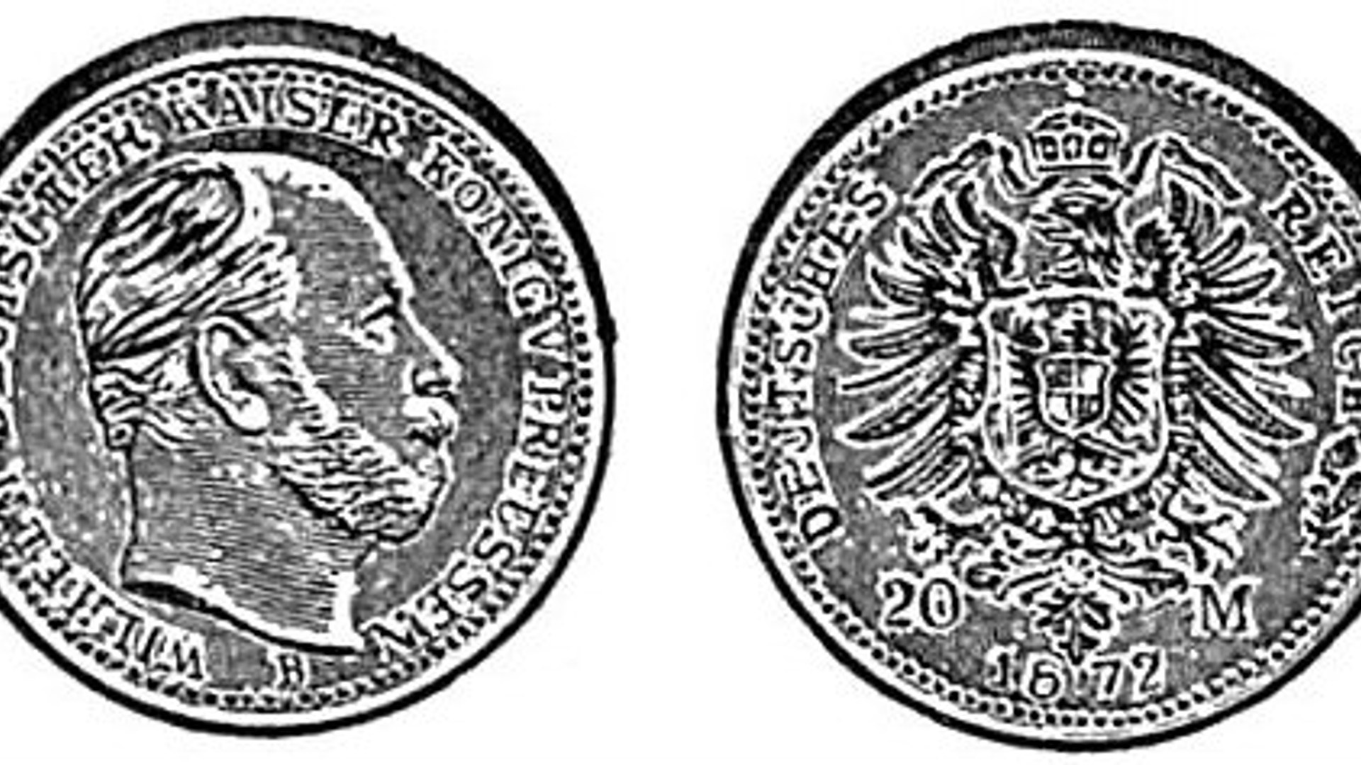 1871年プロイセン20マルク金貨の歴史と価値